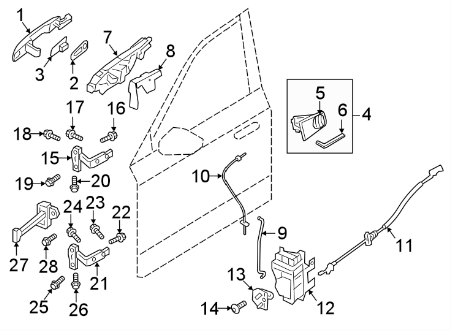 23FRONT DOOR. LOCK & HARDWARE.https://images.simplepart.com/images/parts/motor/fullsize/9767605.png