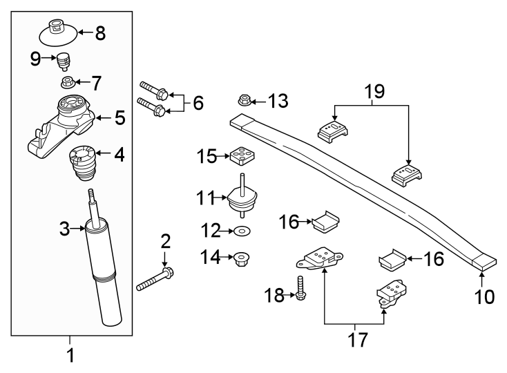 10Rear suspension. Shocks & components.https://images.simplepart.com/images/parts/motor/fullsize/9767656.png