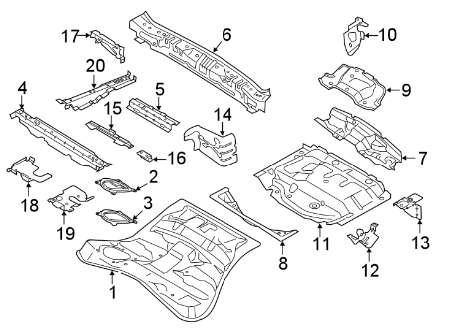 3Rear body & floor. Floor & rails.https://images.simplepart.com/images/parts/motor/fullsize/9767685.png