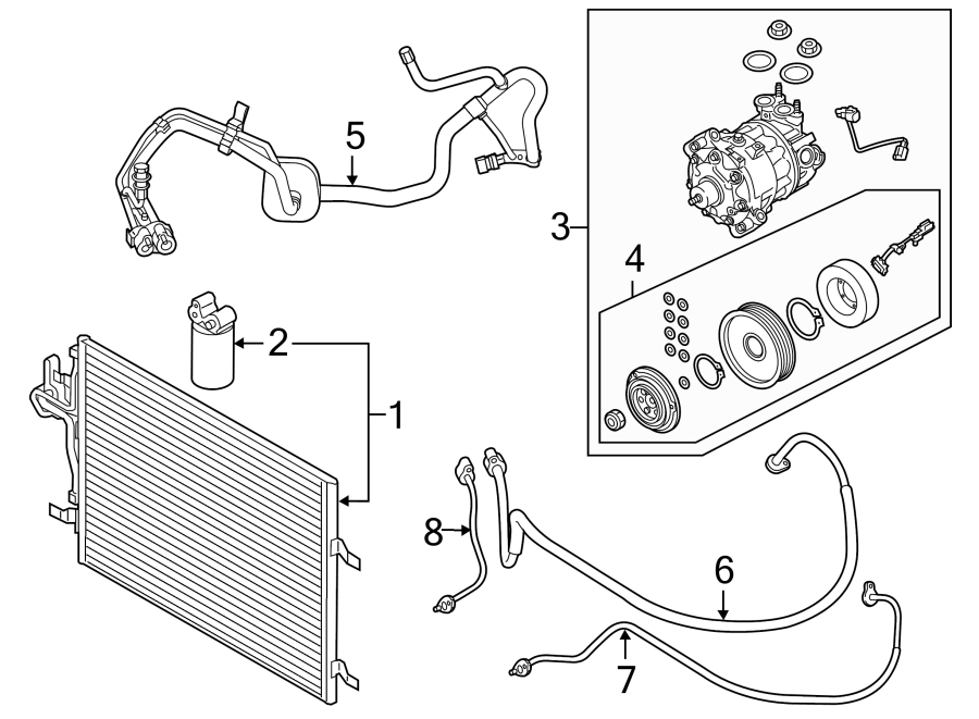 7AIR CONDITIONER & HEATER. COMPRESSOR & LINES. CONDENSER.https://images.simplepart.com/images/parts/motor/fullsize/9770190.png