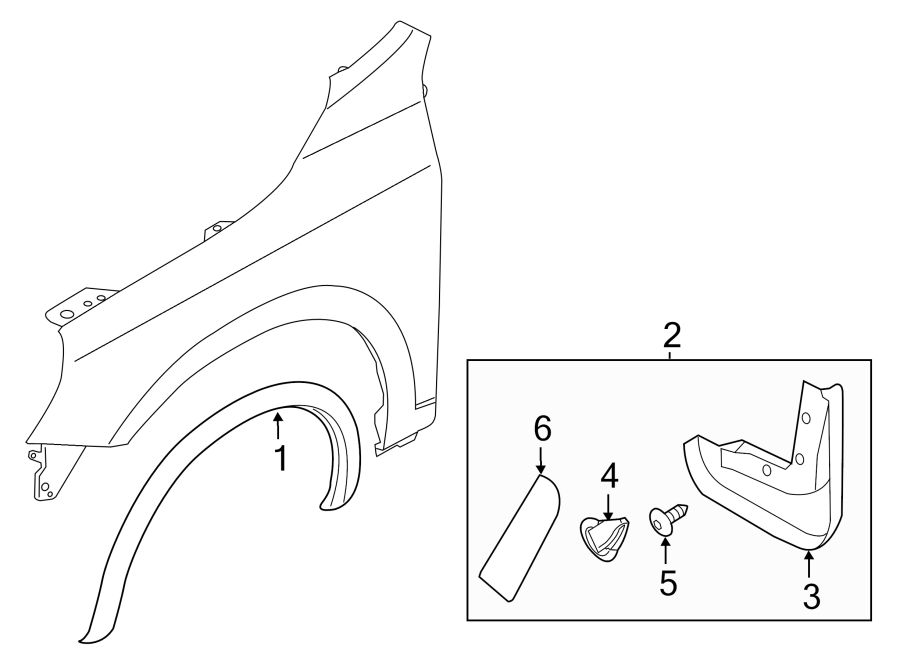 1FENDER. EXTERIOR TRIM.https://images.simplepart.com/images/parts/motor/fullsize/9770215.png