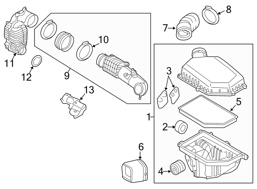 1AIR INTAKE.https://images.simplepart.com/images/parts/motor/fullsize/9770345.png