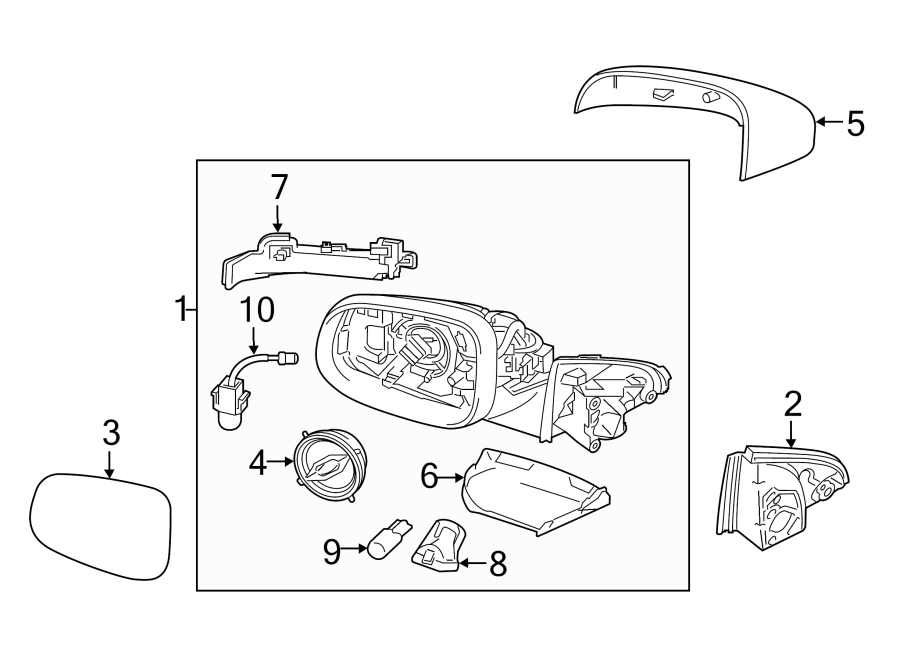 5FRONT DOOR. OUTSIDE MIRRORS.https://images.simplepart.com/images/parts/motor/fullsize/9770675.png