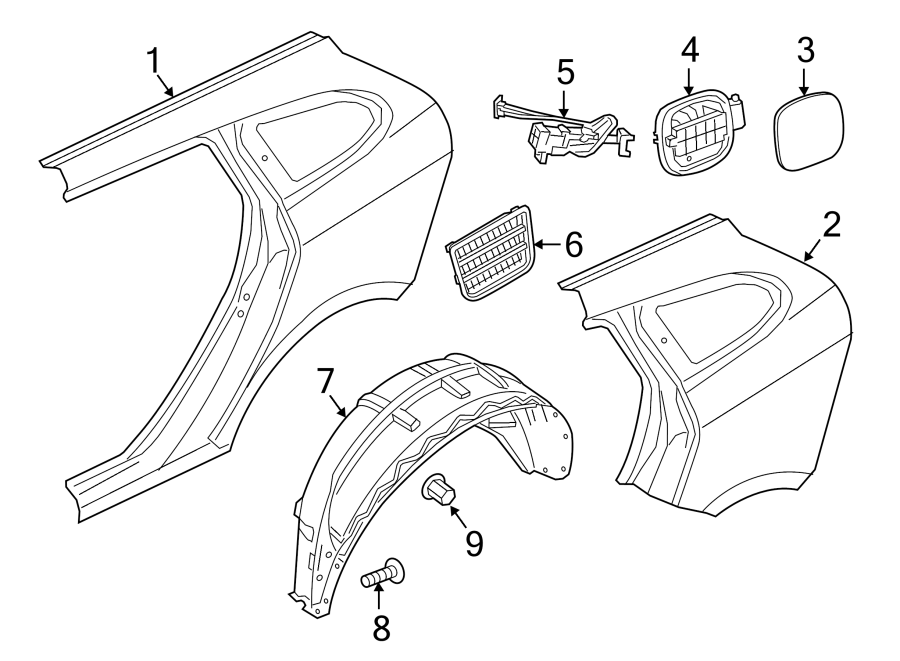 6QUARTER PANEL & COMPONENTS.https://images.simplepart.com/images/parts/motor/fullsize/9770725.png