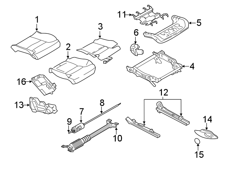 6Seats & tracks. Passenger seat components.https://images.simplepart.com/images/parts/motor/fullsize/9771570.png