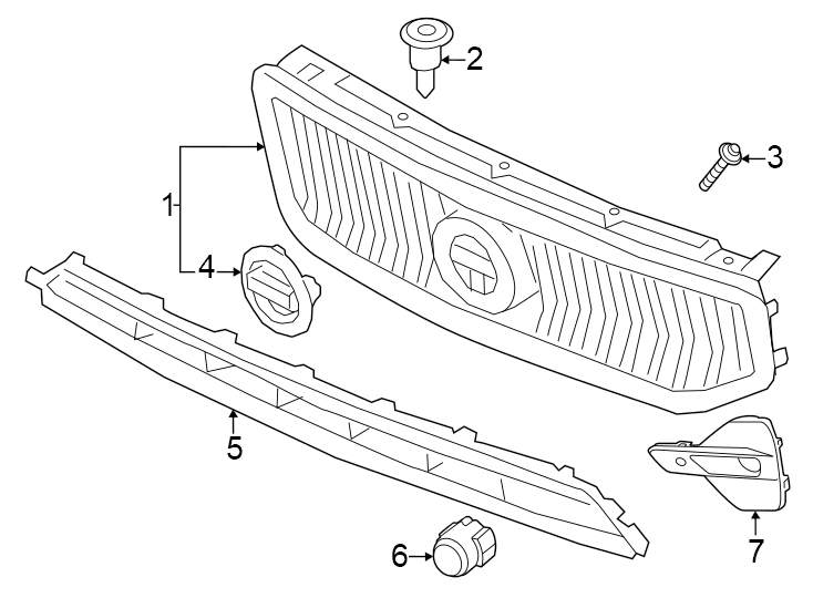 4Front bumper & grille.https://images.simplepart.com/images/parts/motor/fullsize/9775014.png