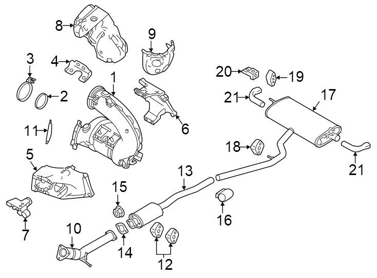 1Exhaust system. Exhaust components.https://images.simplepart.com/images/parts/motor/fullsize/9775223.png