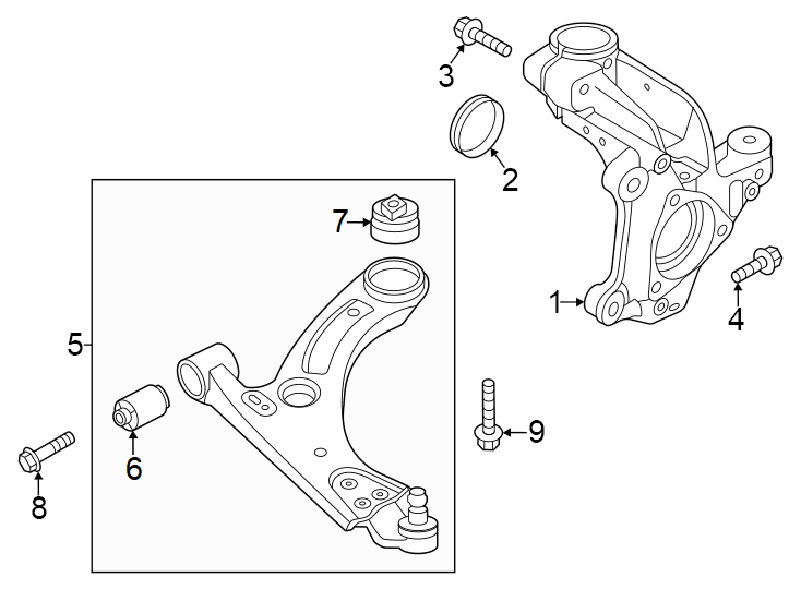 1Front suspension. Suspension components.https://images.simplepart.com/images/parts/motor/fullsize/9775255.png