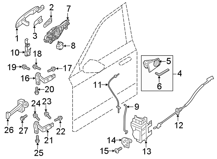 13FRONT DOOR. LOCK & HARDWARE.https://images.simplepart.com/images/parts/motor/fullsize/9775458.png