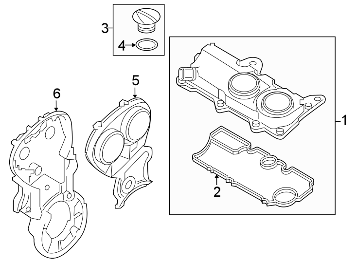 6Engine / transaxle. Valve & timing covers.https://images.simplepart.com/images/parts/motor/fullsize/9780293.png