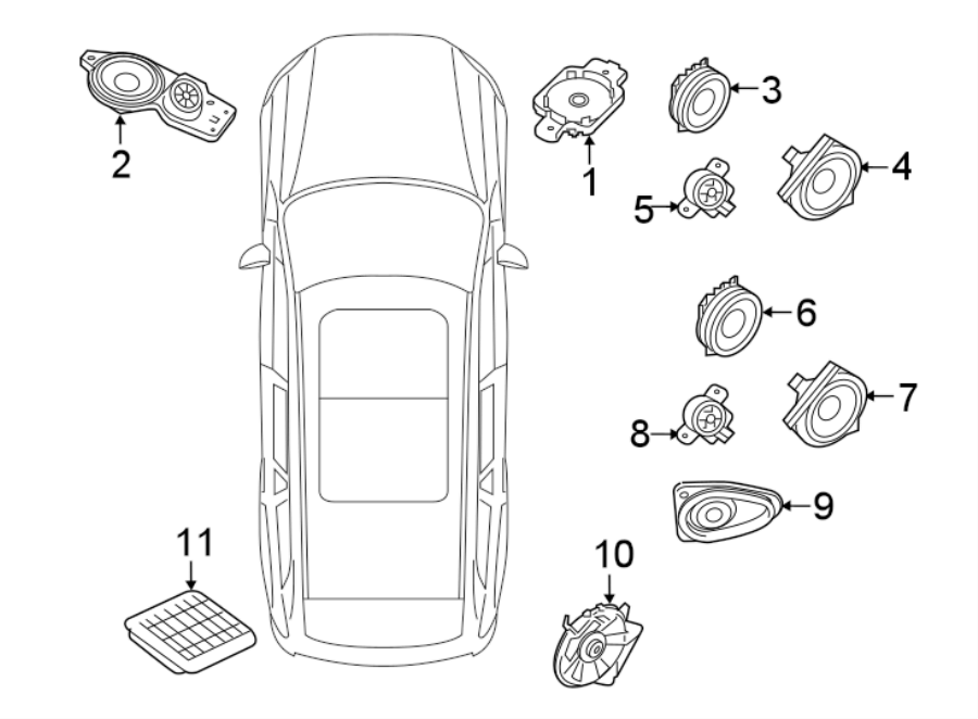 9INSTRUMENT PANEL. SOUND SYSTEM.https://images.simplepart.com/images/parts/motor/fullsize/9780465.png