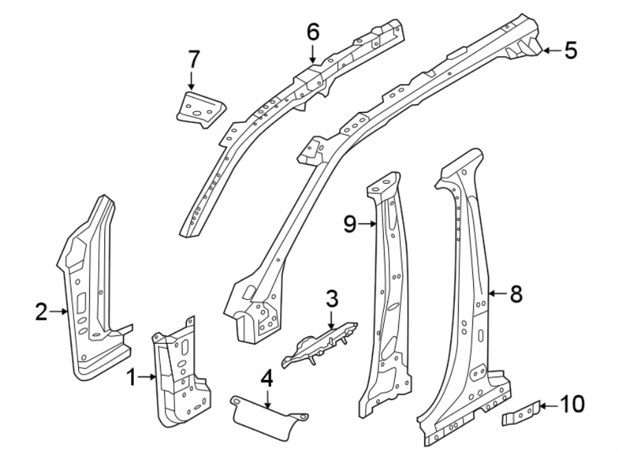 2PILLARS. ROCKER & FLOOR. CENTER PILLAR. HINGE PILLAR.https://images.simplepart.com/images/parts/motor/fullsize/9780556.png