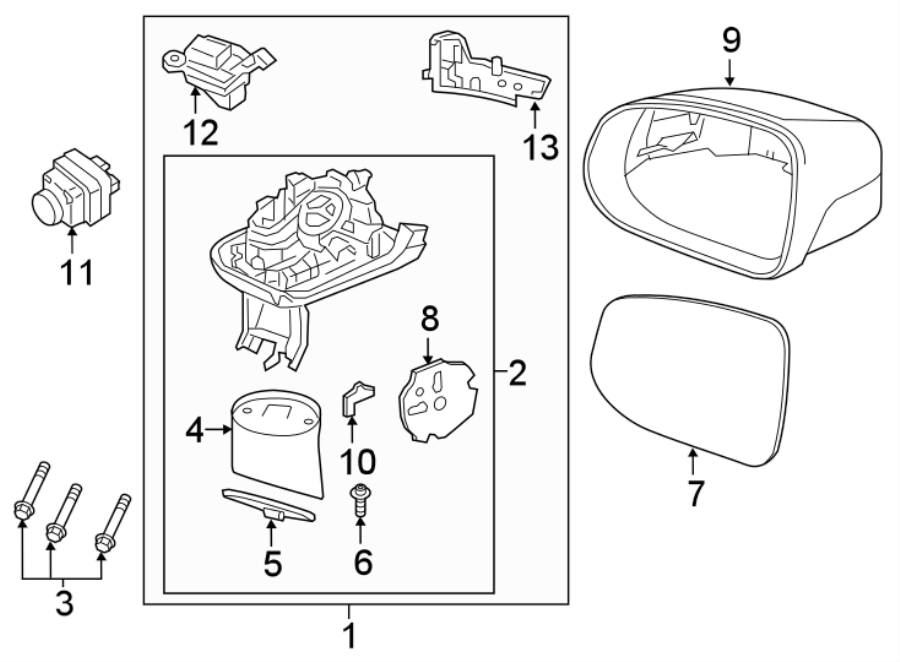 11FRONT DOOR. OUTSIDE MIRRORS.https://images.simplepart.com/images/parts/motor/fullsize/9780585.png