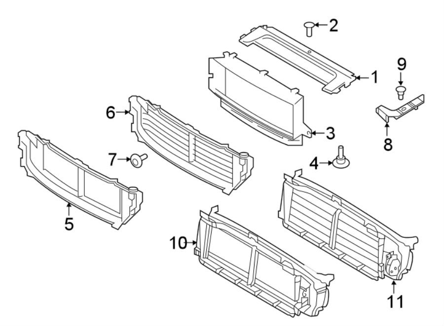 11RADIATOR SUPPORT. SPLASH SHIELDS.https://images.simplepart.com/images/parts/motor/fullsize/9785065.png