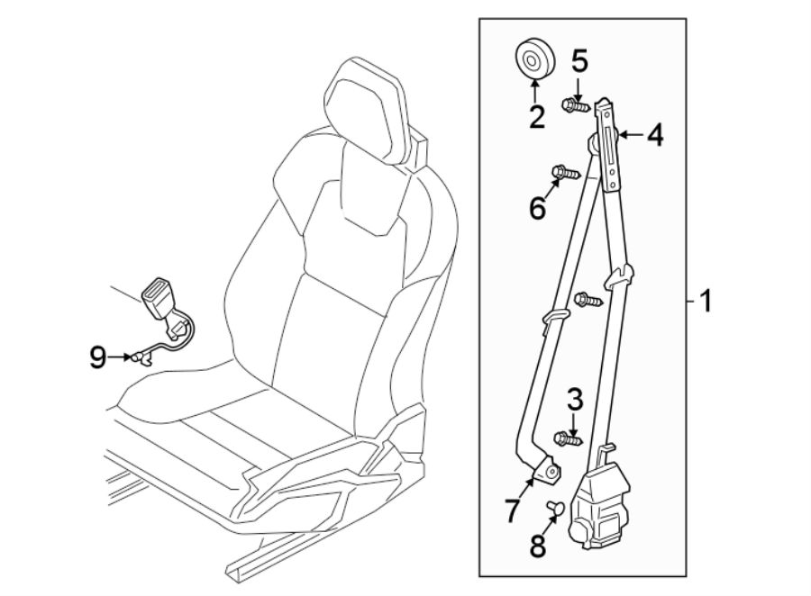 6RESTRAINT SYSTEMS. FRONT SEAT BELTS.https://images.simplepart.com/images/parts/motor/fullsize/9785484.png