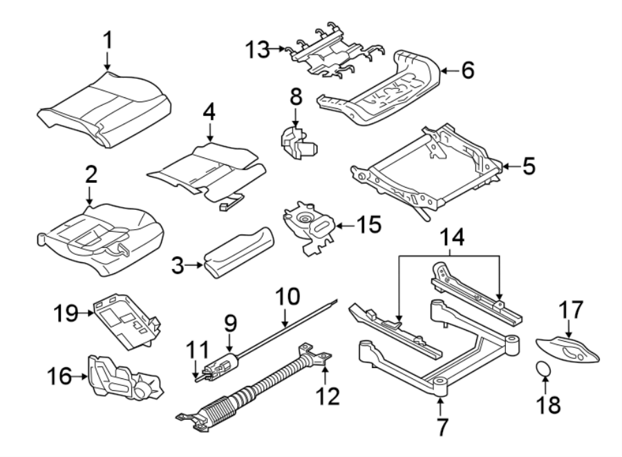 8SEATS & TRACKS. PASSENGER SEAT COMPONENTS.https://images.simplepart.com/images/parts/motor/fullsize/9785492.png