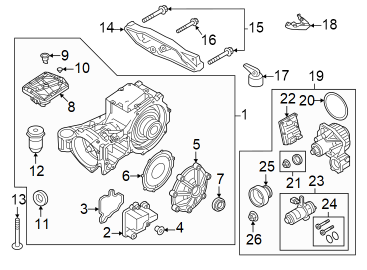 18Rear suspension. Axle & differential.https://images.simplepart.com/images/parts/motor/fullsize/9785710.png