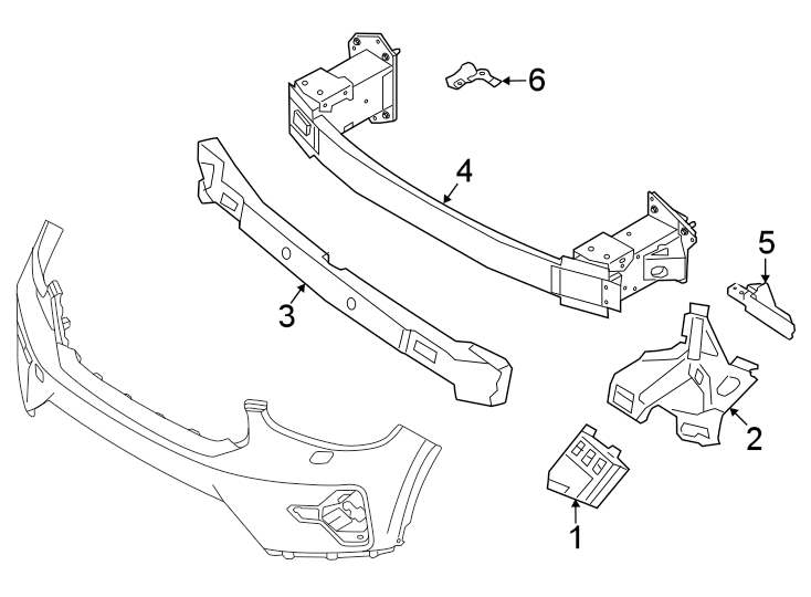 1Front bumper & grille. Bumper & components.https://images.simplepart.com/images/parts/motor/fullsize/9790012.png