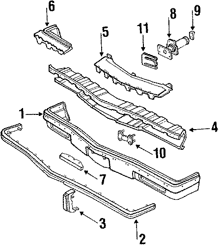 10FRONT BUMPER. BUMPER & COMPONENTS.https://images.simplepart.com/images/parts/motor/fullsize/AA0010.png