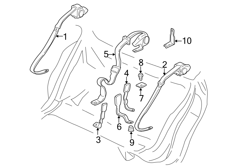 1RESTRAINT SYSTEMS. REAR SEAT BELTS.https://images.simplepart.com/images/parts/motor/fullsize/AA00285.png