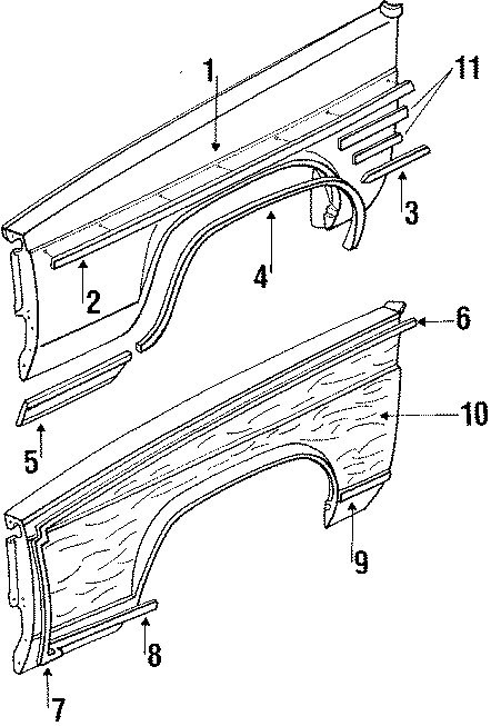 1EXTERIOR TRIM. FENDER & COMPONENTS. NAMEPLATES & DECALS.https://images.simplepart.com/images/parts/motor/fullsize/AA0070.png