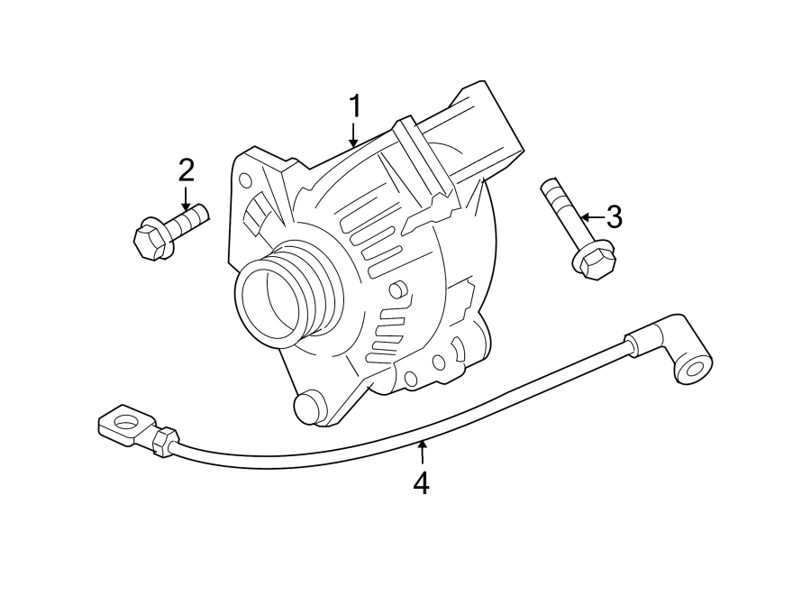 Diagram ALTERNATOR. for your 2012 GMC Sierra 2500 HD 6.0L Vortec V8 FLEX A/T 4WD SLE Standard Cab Pickup Fleetside 