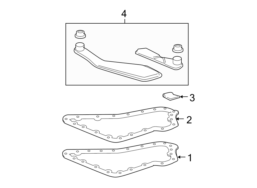 Diagram ENGINE / TRANSAXLE. TRANSAXLE PARTS. for your 2013 Chevrolet Tahoe  LTZ Sport Utility  