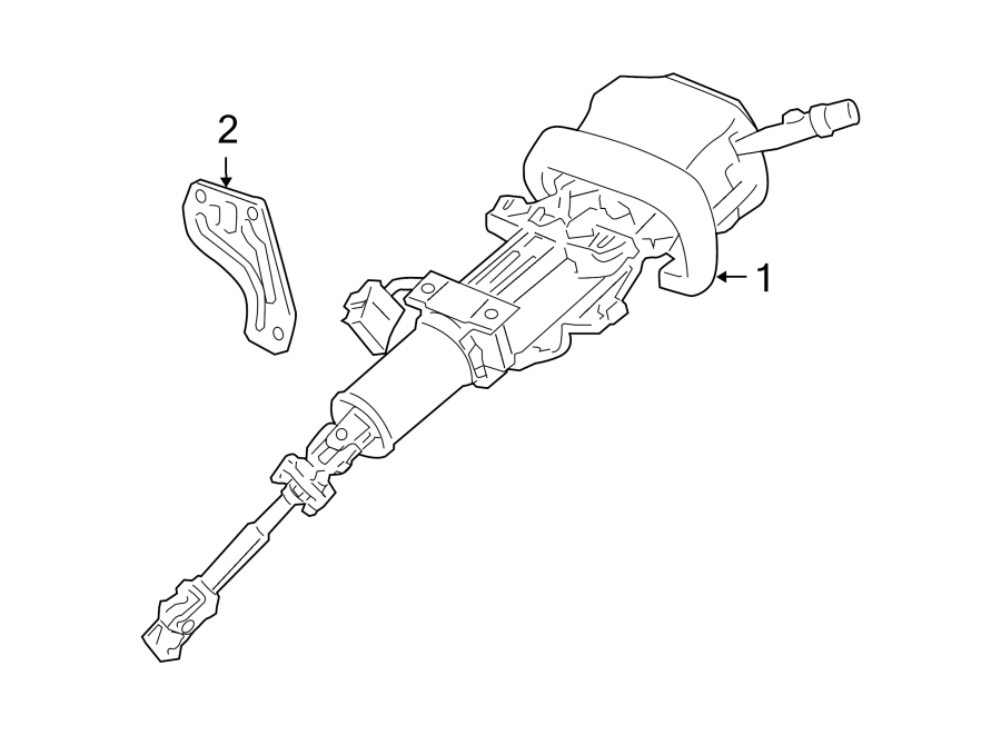 1STEERING COLUMN ASSEMBLY.https://images.simplepart.com/images/parts/motor/fullsize/AA06332.png