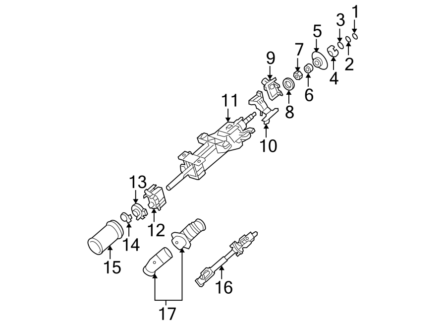 15STEERING COLUMN. SHAFT & INTERNAL COMPONENTS.https://images.simplepart.com/images/parts/motor/fullsize/AA06350.png