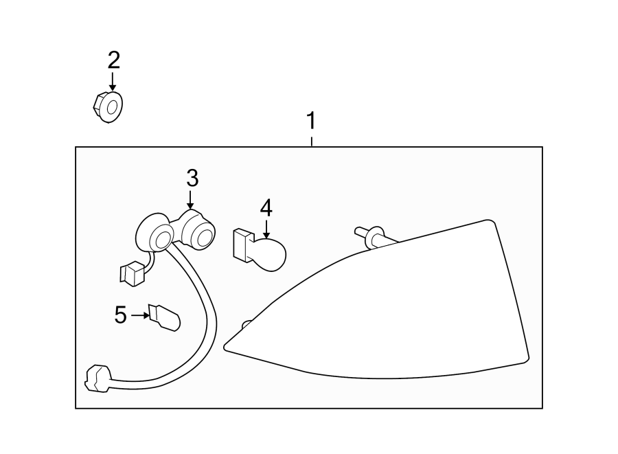 REAR LAMPS. TAIL LAMPS. Diagram