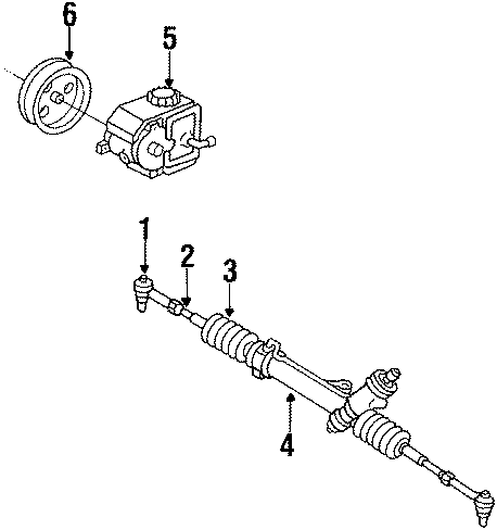 Diagram STEERING GEAR & LINKAGE. PUMP & HOSES. for your 2018 Chevrolet Camaro  SS Coupe 