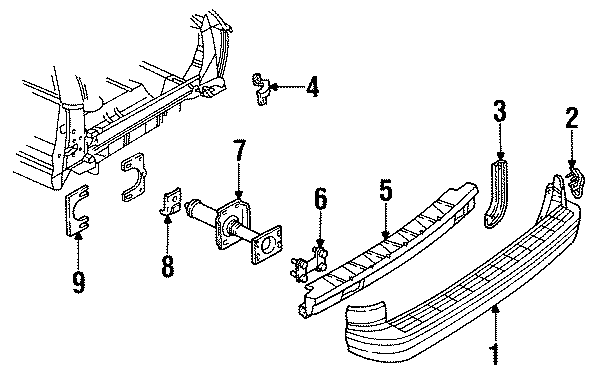 8REAR BUMPER. BUMPER & COMPONENTS.https://images.simplepart.com/images/parts/motor/fullsize/AA91500.png