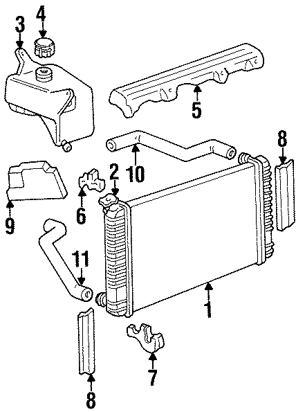 RADIATOR & COMPONENTS.