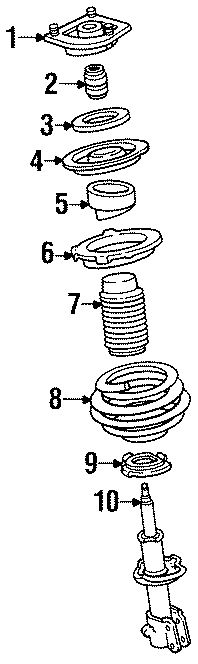 10FRONT SUSPENSION. STRUTS & COMPONENTS.https://images.simplepart.com/images/parts/motor/fullsize/AA92200.png