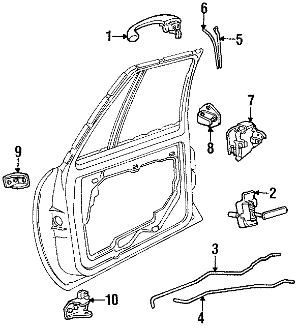 9FRONT DOOR. LOCK & HARDWARE.https://images.simplepart.com/images/parts/motor/fullsize/AA92370.png