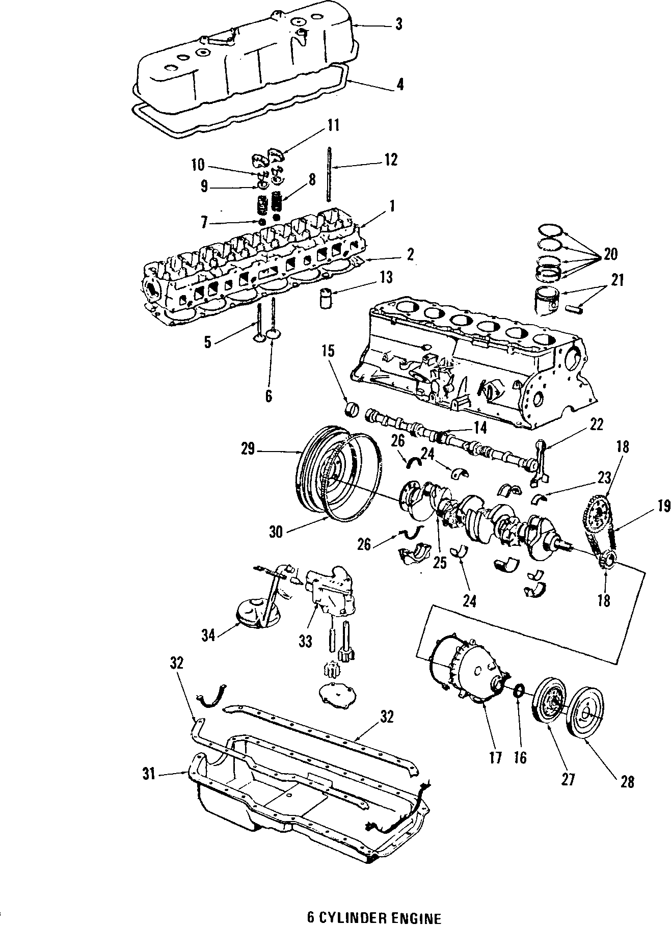 32CAMSHAFT & TIMING. CRANKSHAFT & BEARINGS. CYLINDER HEAD & VALVES. LUBRICATION. MOUNTS. PISTONS. RINGS & BEARINGS.https://images.simplepart.com/images/parts/motor/fullsize/AAP050.png