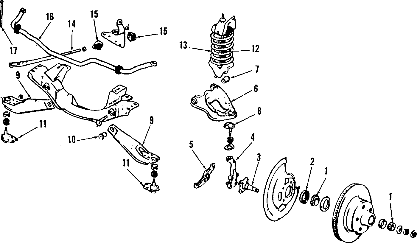 2FRONT SUSPENSION. LOWER CONTROL ARM. STABILIZER BAR. SUSPENSION COMPONENTS. UPPER CONTROL ARM.https://images.simplepart.com/images/parts/motor/fullsize/AAP070.png