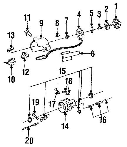 9STEERING COLUMN ASSEMBLY.https://images.simplepart.com/images/parts/motor/fullsize/AB4220.png