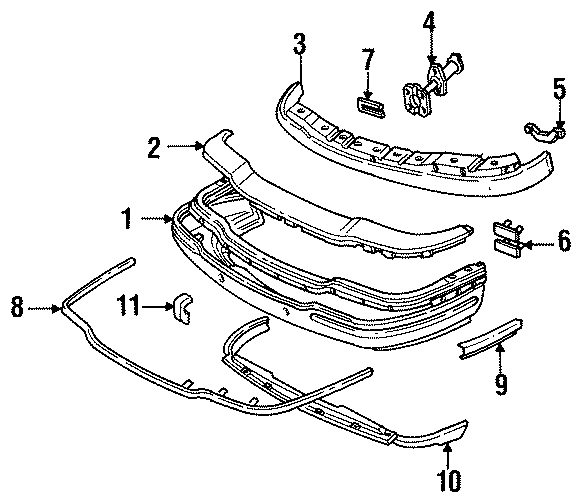 6FRONT BUMPER. BUMPER & COMPONENTS.https://images.simplepart.com/images/parts/motor/fullsize/AB91015.png