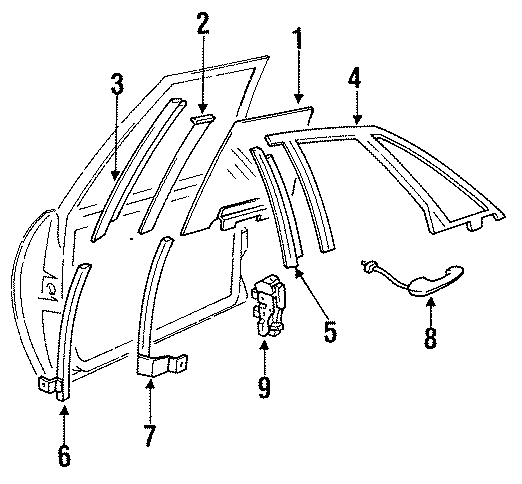 9FRONT DOOR. GLASS & HARDWARE. LOCK & HARDWARE.https://images.simplepart.com/images/parts/motor/fullsize/AB91210.png