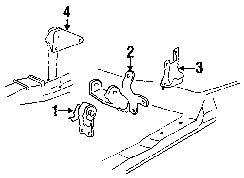 4ENGINE / TRANSAXLE. ENGINE & TRANS MOUNTING.https://images.simplepart.com/images/parts/motor/fullsize/AB91340.png