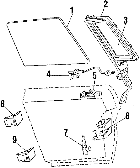 6REAR DOOR. HARDWARE. VENT GLASS.https://images.simplepart.com/images/parts/motor/fullsize/AC1165.png