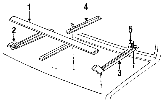 TRUNK LID. LUGGAGE CARRIER.