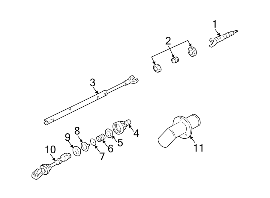 11STEERING COLUMN. SHAFT & INTERNAL COMPONENTS.https://images.simplepart.com/images/parts/motor/fullsize/AC97210.png