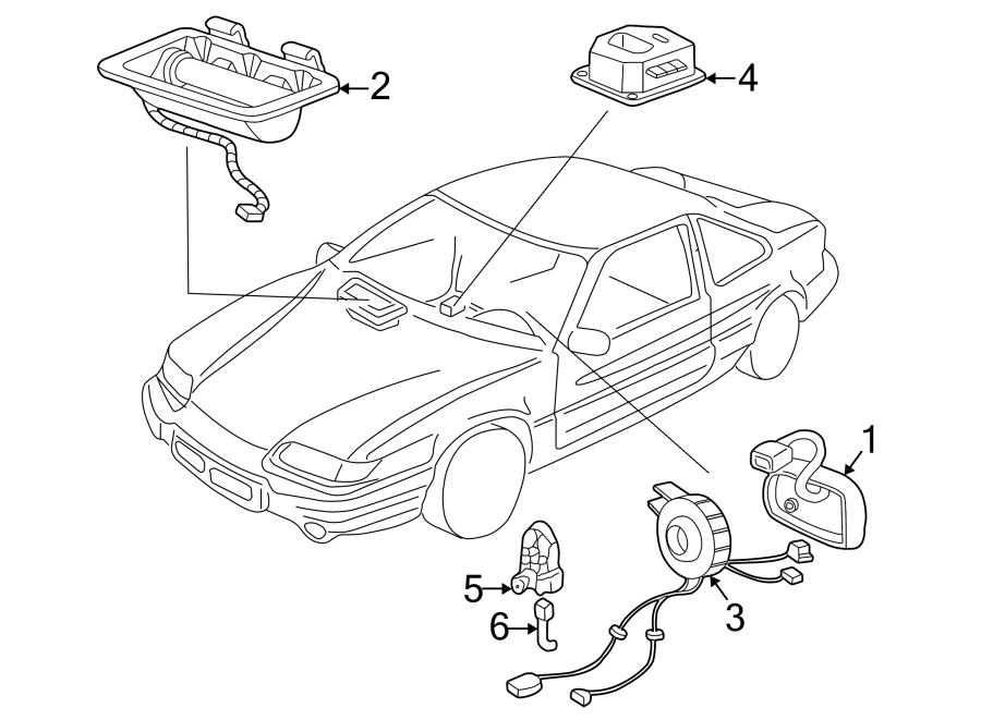 RESTRAINT SYSTEMS. AIR BAG COMPONENTS.