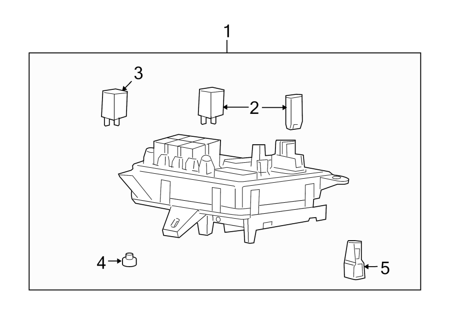 Diagram FUSE & RELAY. for your 2018 Chevrolet Spark   