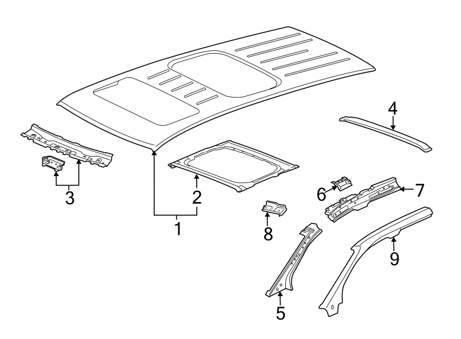 4ROOF & COMPONENTS.https://images.simplepart.com/images/parts/motor/fullsize/AE08482.png