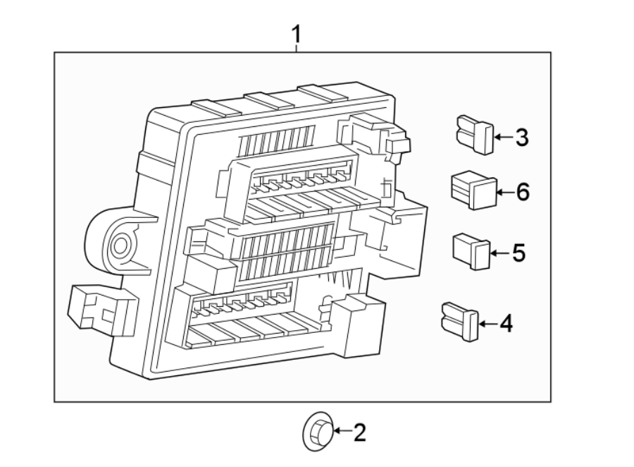 Diagram FUSE & RELAY. for your Buick