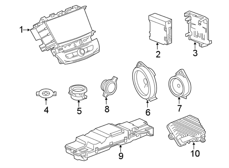 4INSTRUMENT PANEL. SOUND SYSTEM.https://images.simplepart.com/images/parts/motor/fullsize/AE18450.png