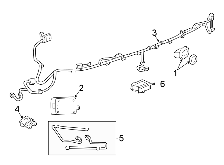 5Rear bumper. Electrical components.https://images.simplepart.com/images/parts/motor/fullsize/AE18886.png